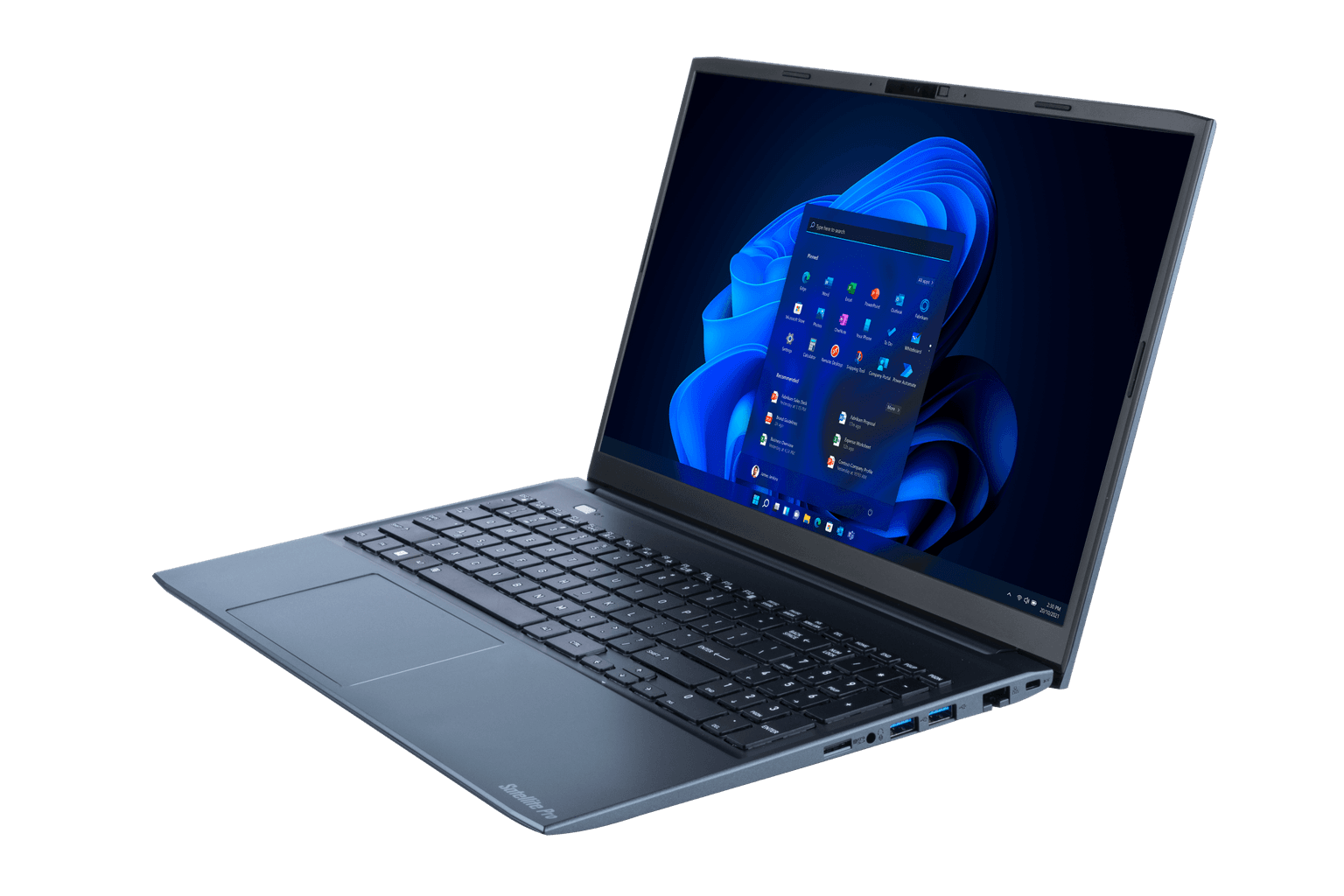 Slim and lightweight dynabook Satellite Pro C50-K laptop for business and productivity