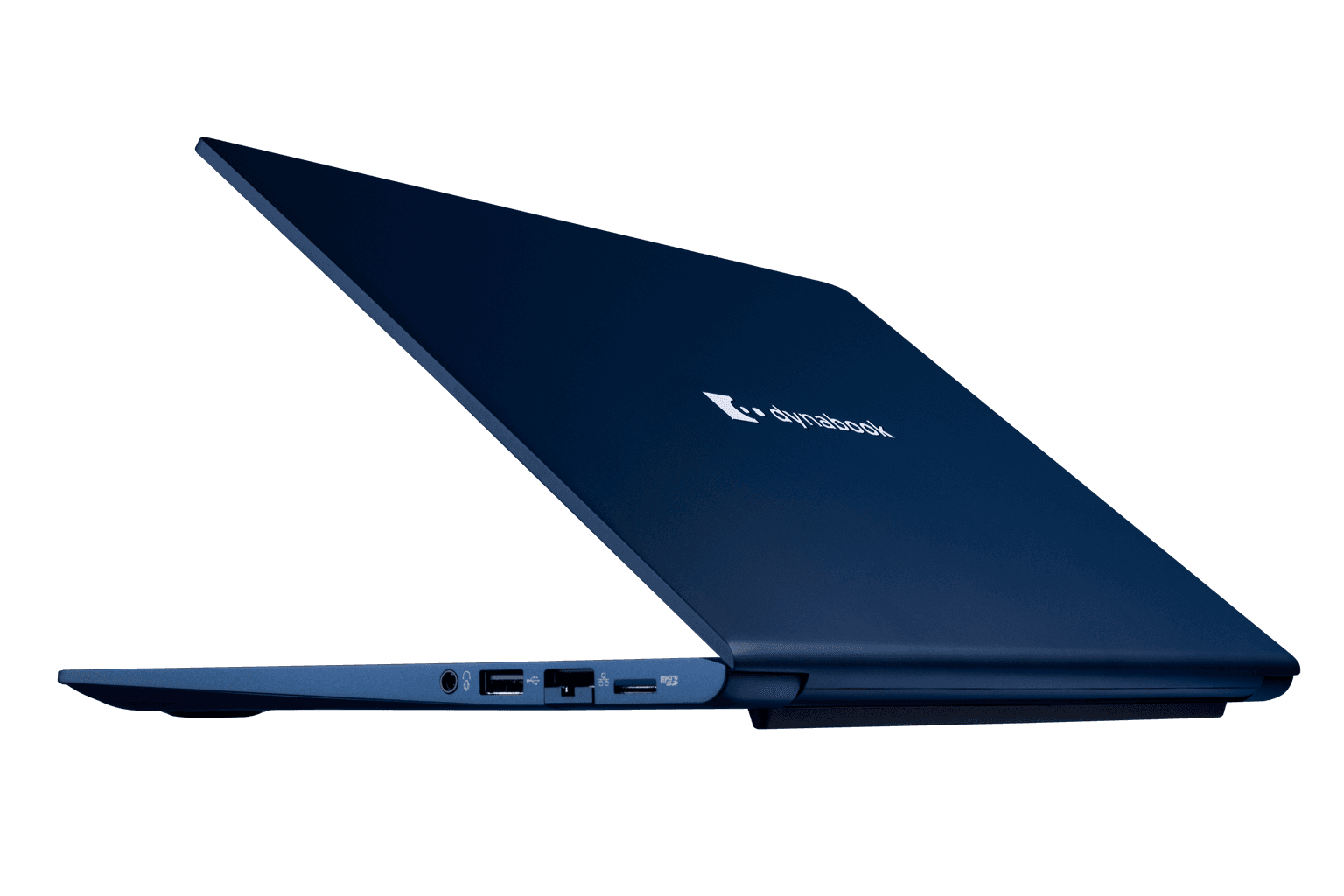 Dynabook Portégé X40L-M high-definition AI webcam with physical camera shutter for virtual meeting privacy